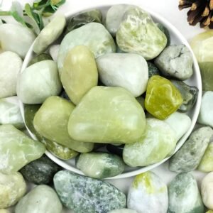 5 lb Jade kamienky pre izbové rastliny – 2–3" prírodné riečne okruhliaky, vysoko leštené dekoratívne kamene pre vázy, akváriá, záhradu a DIY projekty